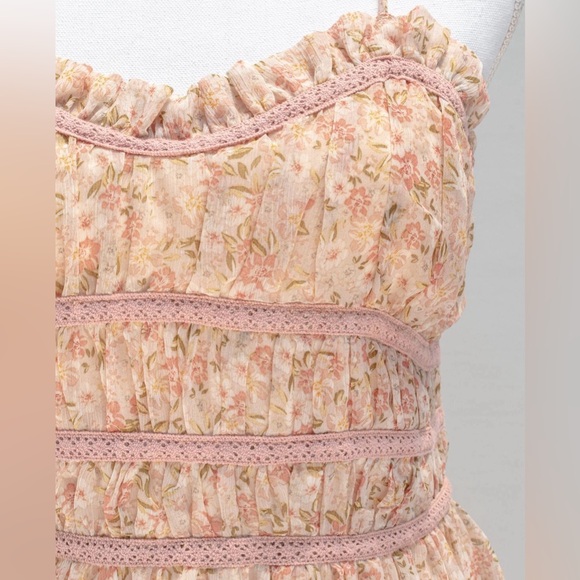 Small chiffon ruffle dress - Picture 4 of 5